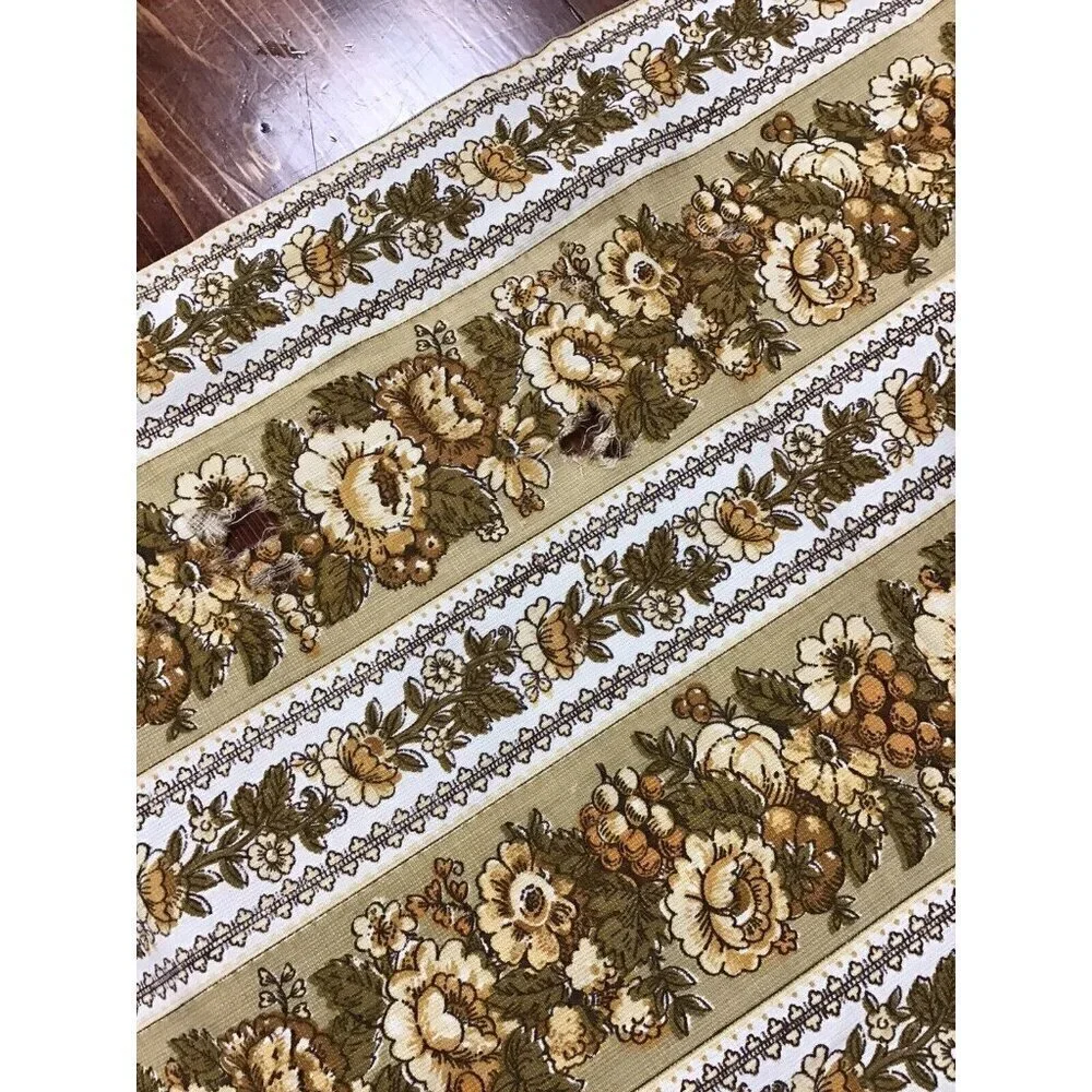 Vintage Mid Century Flower Material Lot